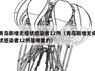 青岛新增无症状感染者12例（青岛新增无症状感染者12例是哪里的）